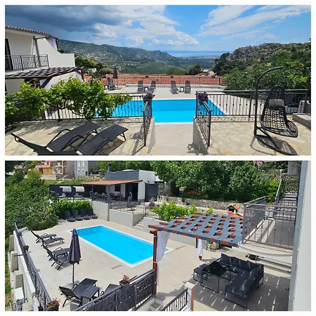 House Above With Pool And Summer Kitchen Nyaraló *